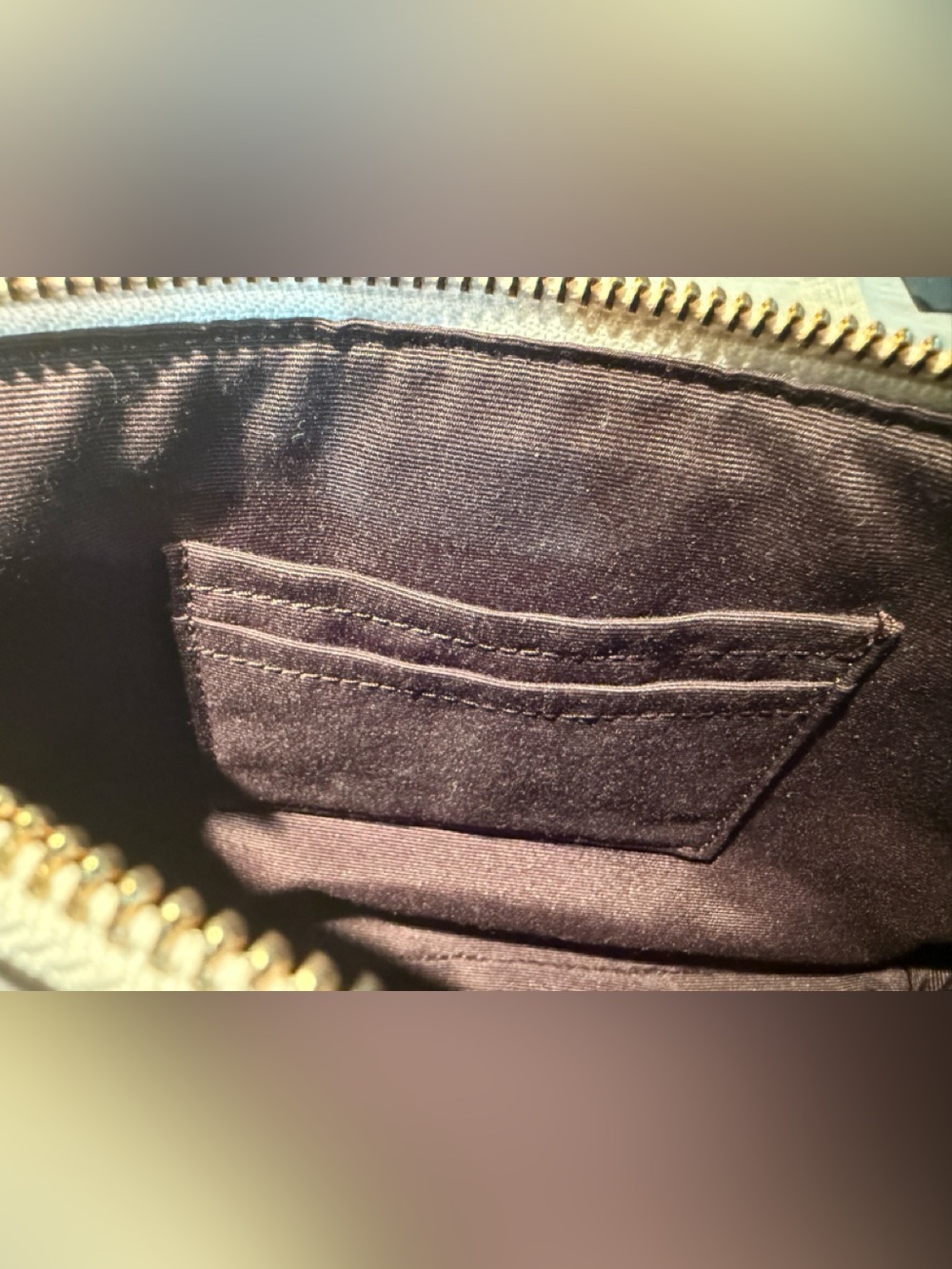 Coach Ivory Lyla Pebbled Leather Crossbody Bag with Gold Hardware - Picture 5 of 9